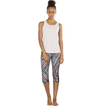 icyzone Open Back Yoga Tops for Women - Breathable Activewear Tank for Workouts and Casual Wear (M, ...