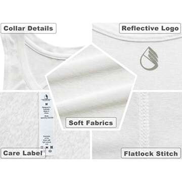 icyzone Open Back Yoga Top for Women - Cool & Comfortable Activewear