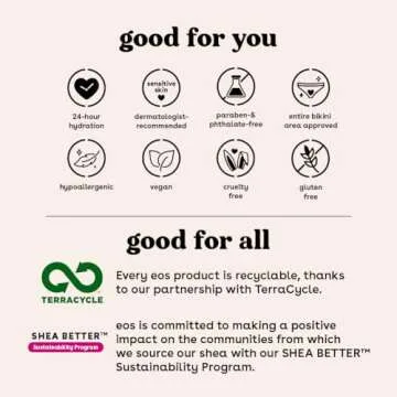 eos Vanilla Bliss Shaving Cream for Women - Luxurious Hydration