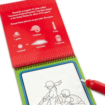 Melissa & Doug Water Wow! Reusable Coloring Activity Pad