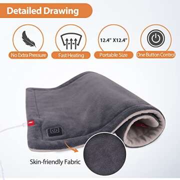 Comfheat USB Heating Pad - Portable & Adjustable Heat