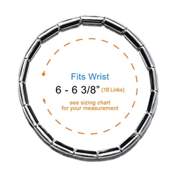 Dolceoro SB-003 Stainless Steel Charm Bracelet for Women