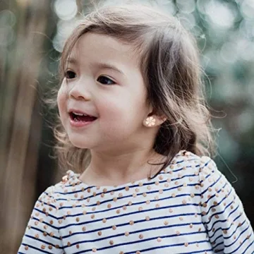 Stylish 24 Pairs Girls' Hypoallergenic Earrings Set