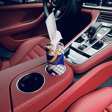 Car Tissue Holder - Stylish & Practical Tissue Tubes for Cars