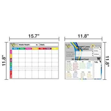 Weekly Meal Planner for Healthy Eating & Hydration Tracking