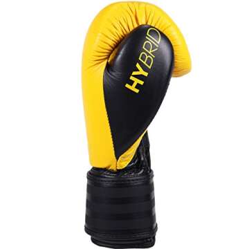adidas Boxing Hybrid 200 100% Leather Gloves (14oz)