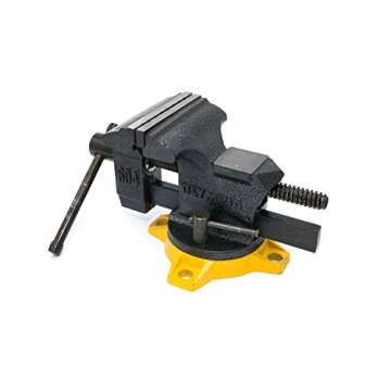 Olympia Tools 38-604 Bench Vise, Workshop Series, 4-Inch, gray