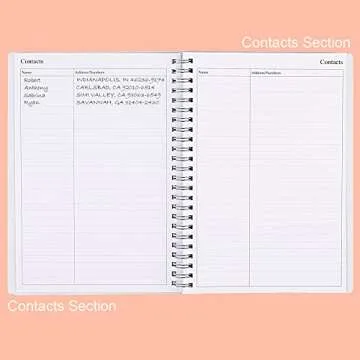 Nokingo Undated Planner for 2025 or Any Year - Weekly & Monthly Organizer Notebook & Journal to Track Goals, 5.85" x 8.25", Perfect to Organize Your Daily Life, Twig Weekly Monthly Planner Undated