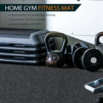 Durable 1/2 Thick EVA Foam Gym Mats for Home Use