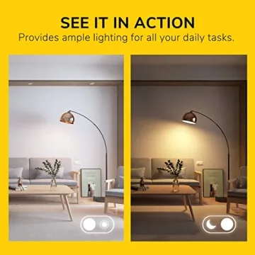 GETINLIGHT 66" Rose Gold Arc Floor Lamp with Marble Base