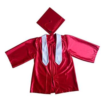 Grad Days Unisex Kindergarten Plain Graduation Stole - 40'' Long White for Memorable Celebrations