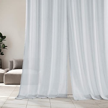 HPD Sheer Curtains - Elegant Living Room Decor