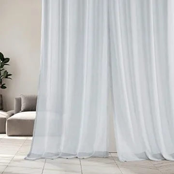 HPD Sheer Curtains - Elegant Living Room Decor