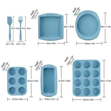 Economical Silicone Baking Set for All Your Baking Needs