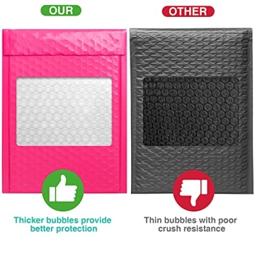 Metronic Bubble Mailers 6x10 Stylish and Durable Envelopes