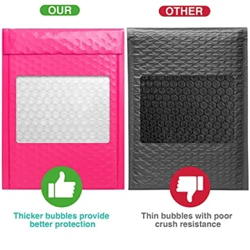 Metronic Bubble Mailers 6x10 Stylish and Durable Envelopes