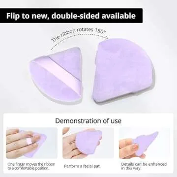 Quality Powder Puff Makeup Sponge Set for Flawless Results