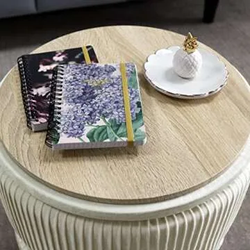 YYW HOME Velvet Round Storage Ottoman Set - Versatile & Chic
