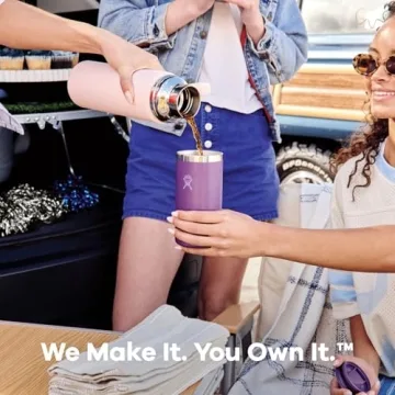 Hydro Flask Travel Coffee Cup – Insulated Stainless Steel, Non-Spill, Leak Resistant to-Go Tumbler...