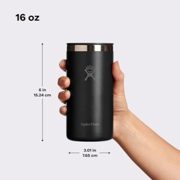 Hydro Flask Insulated 16 Oz Travel Coffee Cup Beachplum Purple