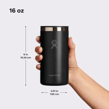 Hydro Flask Insulated 16 Oz Travel Coffee Cup Beachplum Purple