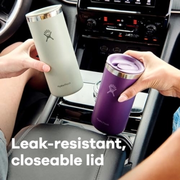 Hydro Flask Insulated 16 Oz Travel Coffee Cup Beachplum Purple