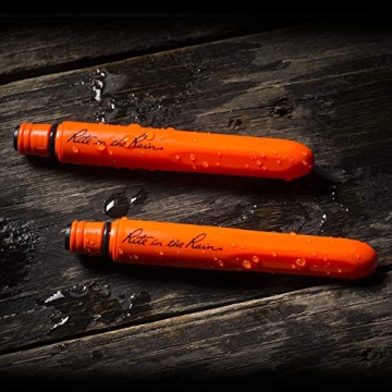 Rite in the Rain All-Weather EDC Pen, Orange POKKA 2-Pack, Black 0.9mm Ink, Fine Point (No. OR92), 1 Count (Pack of 2)