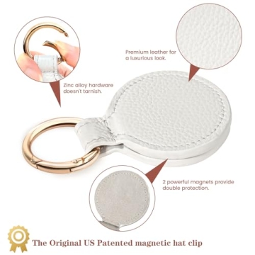 Niveaya Magnetic Hat Clip for Stylish Travelers