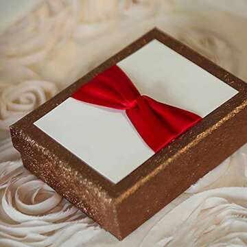 Humphrey's Craft 2 Inch Red Double Faced Satin Ribbon - 25 Yards Variety of Color for Crafts Gift Wrapping DIY Bows Bridal Bouquet Cutting Ceremony Decoration Sewing Christmas Tree Wedding.