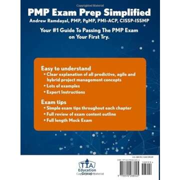 PMP Exam Prep Simplified: Covers the Current PMP Exam and Includes a 35 Hours of Project Management ...