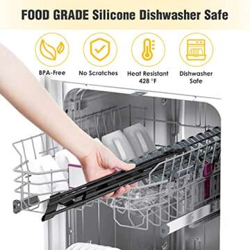 Tomorotec Triangle Roll-Up Rack for Kitchen Sink Space