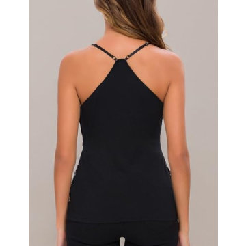 Shop MANER Women’s Sequin Glitter Party Tank Top