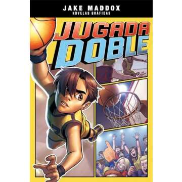 Jugada doble / Double Scribble (Jake Maddox novelas gráficas / Jake Maddox Graphic Novels) (Spanish...