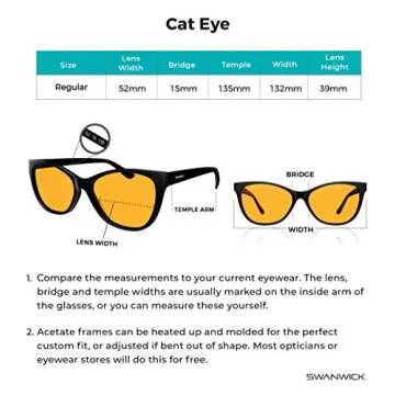 Swanwick Night Swannies Blue Light Blocking Glasses
