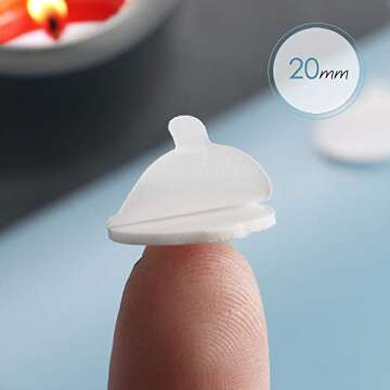 Etienne Alair Soy Candle Wax for Candle Making - Natural Soy Wax for Candle Making 10 lb Bag, Premium Soy Wax Flakes, 100 Cotton Candle Wicks, 100 Wick Stickers, & 2 Centering Devices - 10 Lbs