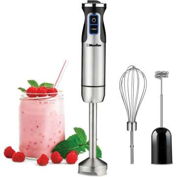 Mueller 500W 9-Speed Immersion Hand Blender