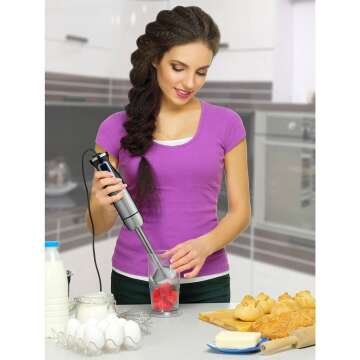 Mueller 500W 9-Speed Immersion Hand Blender