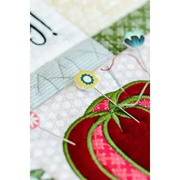 Kimberbell Oh, Sew Delightful Featured Quilt Machine Embroidery Design CD, 8 Bonus Projects: Complete Size 26x38”, Three 12x12” Quilts, 2 Mini Hoops, Easy Step-By-Step Instructions, Made in USA