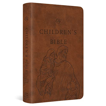 ESV Children's Bible (TruTone, Brown, Let the Children Come Design)