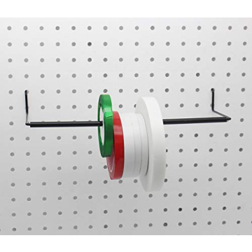 Versatile Pegboard Paper Towel Holder for Home Organization