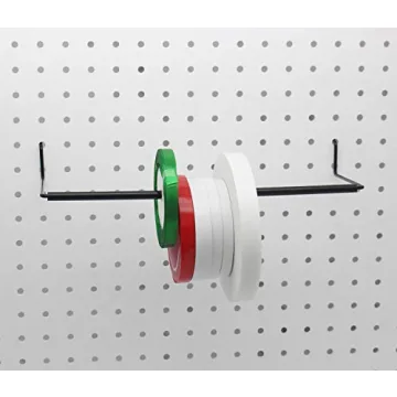 Versatile Pegboard Paper Towel Holder for Home Organization