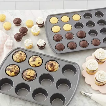 Wilton Premium Non-Stick Mini & Standard Muffin Pan Set