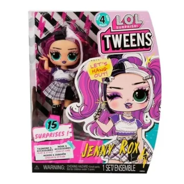 L.O.L. Surprise! Tween Doll Jenny Rox with 15 Surprise Accessories