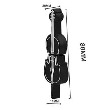 Cute Cello Shape 32GB USB Flash Drive Gift