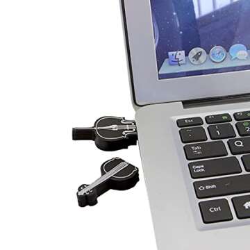 Cute Cello Shape 32GB USB Flash Drive Gift