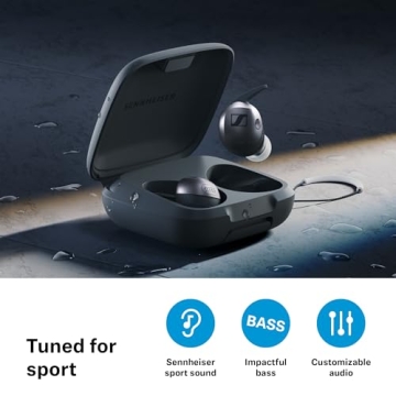 Sennheiser Momentum Sport Earbuds - Adaptive ANC & Battery Life