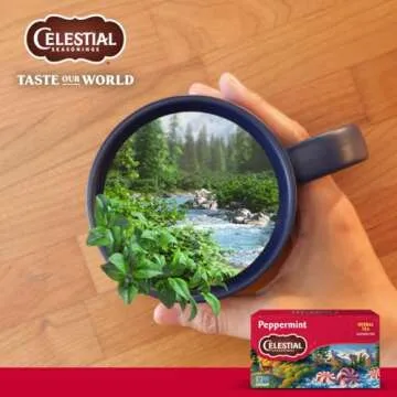Celestial Seasonings Herbal Tea, Peppermint, 40 Count (Pack of 6)