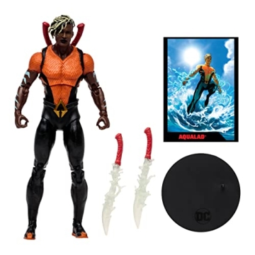Aqualad 7in Action Figure with Exclusive Aquaman Comic