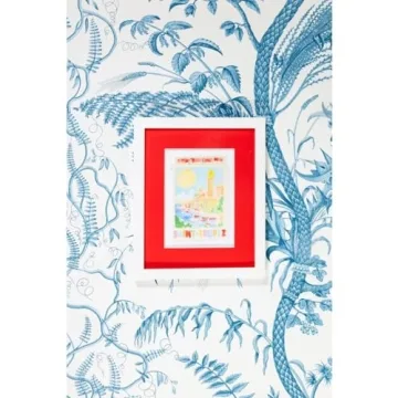 FURBISH Travel Wall Art Print St. Tropez - Stylish Decor