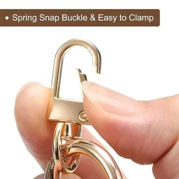 uxcell 17.7" Acrylic Purse Chain Strap for Handbag